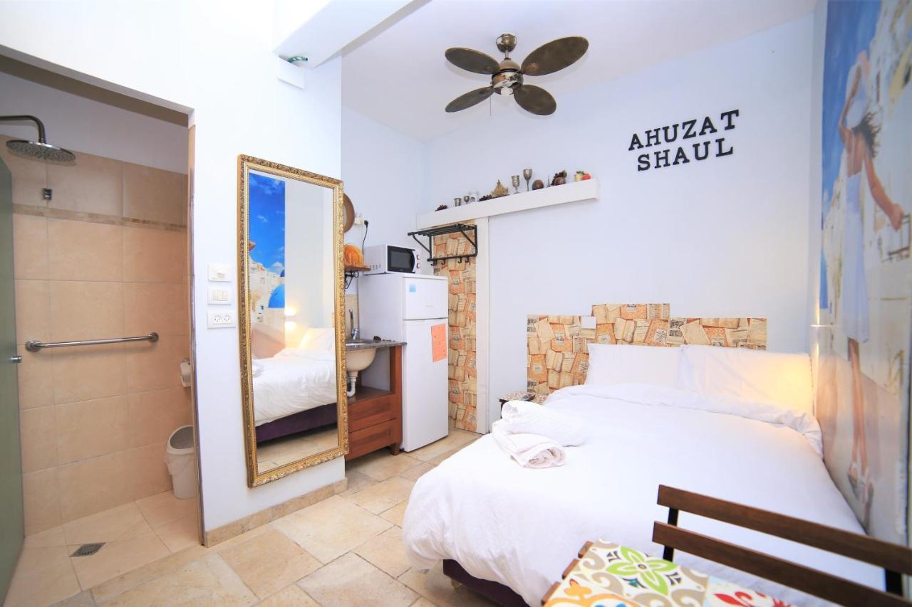 Ahuzat Shaul - Studio Hotel Hadera Eksteriør billede